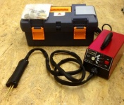 最新機器導入！！ Hybrid Tack Welder バンパー補修機材