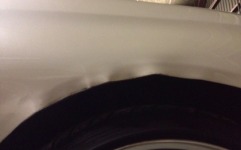 トヨタ 30セルシオ フェンダー板金修理塗装！