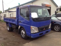 2t ダンプ 三菱キャンター 荷台サビ除去と全塗装!