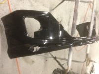 パーツ持ち込み修理！WALDフロントハーフスポイラー割れ/一部欠損の修理塗装！