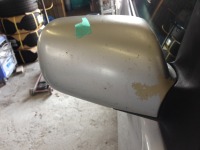 NCP60イスト 運転席側ドアミラーの色剥がれ！外してバラして塗装修理！