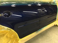 VWポロ ドアとリヤバンパーの傷塗装修理＆バッテリー交換修理！