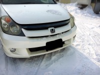 ホンダストリーム 追突された損害をご来店で板金修理お見積り依頼です！