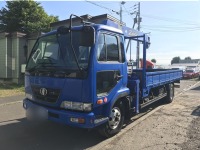 4トンユニックの全塗装施工入庫！