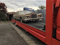 79年式リンカーン 旭川へ不動車の引取りへ