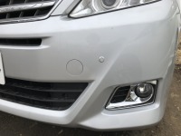 トヨタ20アルファード ネットで買ったバンパーセンサーを塗装取付依頼！