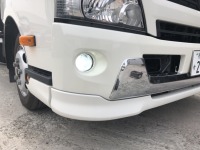 日野 デュトロ 搬送車！純正フォグランプ(H11)をLEDバルブに交換！