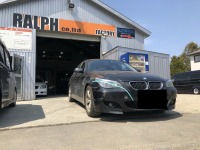 BMW5シリーズ 右フロント相手有りの衝突事故！自動車保険事故対応です‼︎