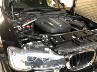 BMWX3 多分冬につけたボンネットフードの線キズをリフレッシュ塗装‼︎