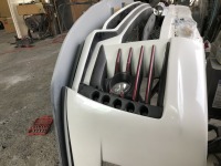 超絶カスタムな200系ハイエースのフロントロアバンパーの作成依頼