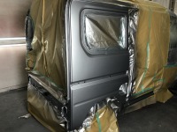 アクティバンの自動車保険修理！塗装・部品組み付けを行い完成！