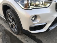 BMWX1の色欠けなどを磨き+タッチアップ施工！一部板金塗装修理！
