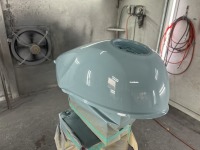 ホンダレブルのタンク凹み修理ついでに塗り替え/カラーチェンジ！
