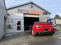 マツダRX-8 マツダスピード製廃盤フロントバンパー割れをなんとか修理!