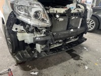 トヨタノア接触事故被害！相手自動車保険でバンパー新品交換修理