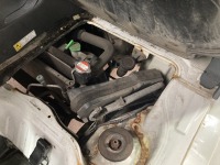 営業ナンバースズキキャリイトラック箱車のエンジンオイル交換