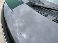ダイハツタントの溶けたようなボンネット色剥がれを一枚塗装修理