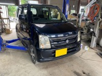 ワゴンRのユーザー車検代行！ロアアーム交換修理して車検合格！