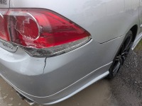 自車過失接触事故で破損した20クラウンアスリートのリヤ周り/エアロを自費修理
