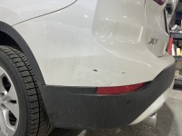 駐車場で擦ってしまったBMW X1のリアバンパーをお急ぎ部分塗装修理