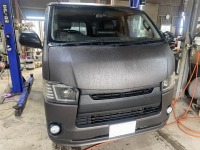 ハイエースのユーザー車検代行(エアコンフィルターは車検毎に交換)完了！