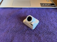 スズキジムニーノマドのバックカメラカバーをボディ同色塗装