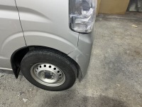エブリイバンのバンパー損傷/破損を最低限で安く修理(割れた取付部のみを樹脂溶着補修)