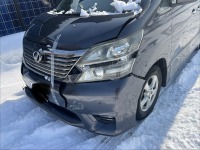 当てられ損！信号無視車両と激突したヴェルファイアを自身の車両保険で修理！