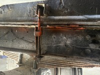 いすゞフォワード 車検前のフレーム腐食修理