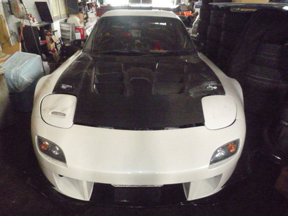 RX-7 FD3S RE雨宮　カーボンボンネット