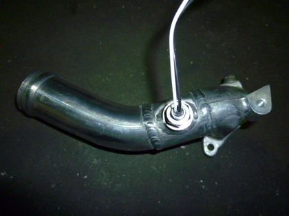 S15シルビア用ウォーターアウトレットパイプ製作致しました