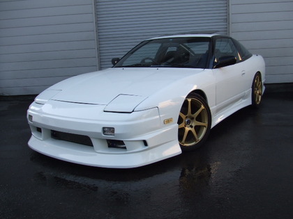 180SX タイプR フルエアロ 前置IC 車高調 入庫致しました！