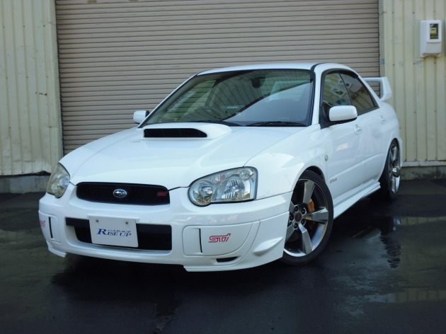 インプレッサ WRX STi GDB フルエアロ 車高調 入庫！