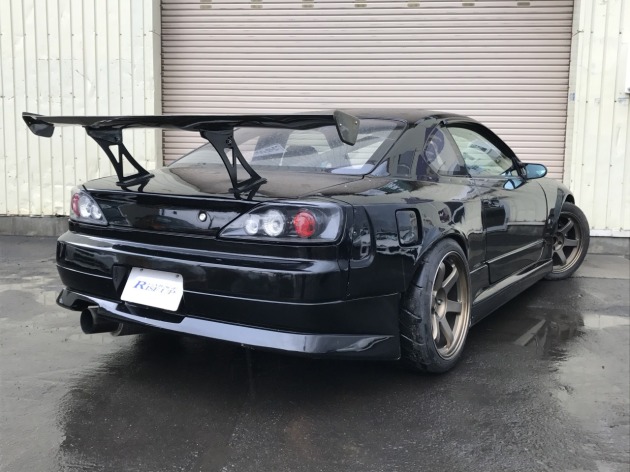 S15 シルビア スペックR 2.2L TO4Z ワイドボディキット 入庫！｜チューニングショップ/GTスポーツ車専門店 札幌 ガレージライズ