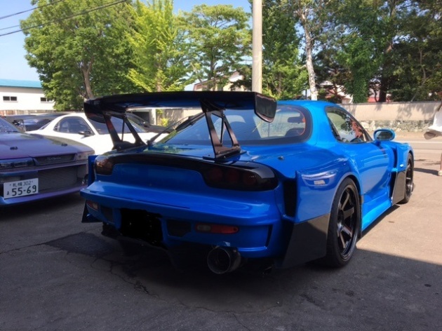 Rx 7 Fd3s Re雨宮 D1ワイドボディーキット Cf Model 05 取り付け