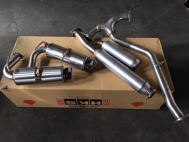 トヨタ 86 ZN6 HKS Hi-Power SPEC-L マフラー 取り付け