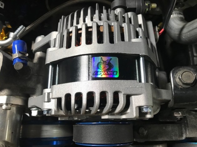 デモカー FD3S ADVANCE ハイエフェンシーオルタネーター取り付け！｜チューニングショップ/GTスポーツ車専門店 札幌  ガレージライズアップ｜do-blog（ドゥブログ）