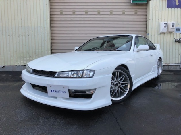 シルビア Q'S S14 フルエアロ 全塗済 車高調 ステンマフラー ご成約！