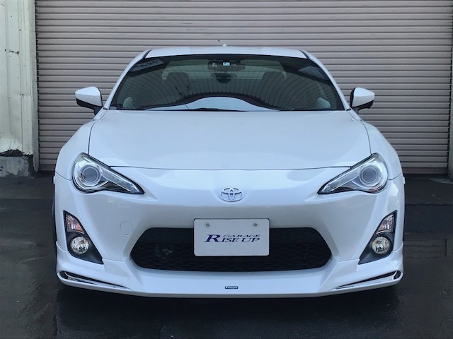トヨタ86 ZN6 前期　モデリスタ　フロントリップ　白 L-20180607-3443.jpg