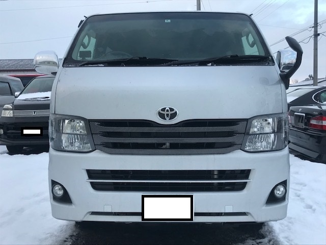 ハイエース200系3型に付けてました ハイエース 200系 3型に付けてました ☆ハイエース☆２００系☆純正☆３型 中期☆キレイ中古 公式