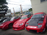 20１0 十勝 “夏祭り” ＆ HKS HIPER Meeting デモカークラス エントリーマシーン展示中！