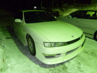 シルビア S14 中古ミッション・ピポッド交換！