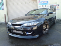 シルビア スペックR S15 フルエアロ 車高調 前置ＩＣ 入庫致しました！