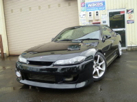 シルビア スペックR S15 フルエアロ 車高調 前置ＩＣ 入庫致しました！