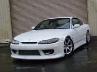 S15シルビア スペックR フルエアロ/車高調/前置インタークーラー入庫！