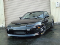 180SX タイプⅢ RPS13 フルエアロ 前置ＩＣ 車高調 入庫！