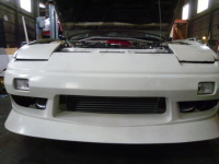 180SX RPS13 トラスト インタークーラーLSキット取付！