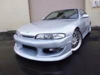 シルビア Q's S14 フルエアロ 車高調 マフラー 入庫！