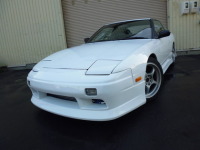 180SX タイプX フルエアロ 前置IC 車高調 レカロシート 入庫致しました！