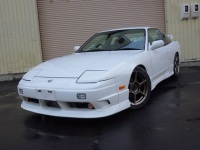 180SX タイプX フルエアロ 車高調 前置ＩＣ マフラー 後期型 入庫！